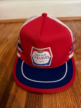 Red and Navy Trucker Hat
